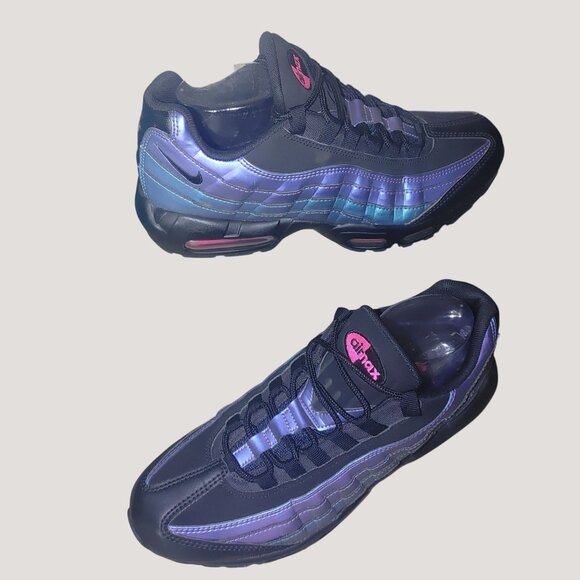 Nike Air Max 95 Sneakers 2018 Mens Shoe Size 9 US Throwback Future 538416-021 - Picture 4 of 14